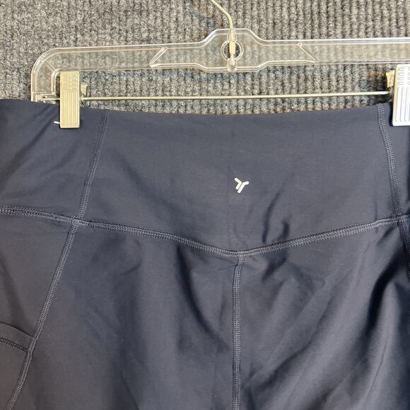 Old Navy Womens Power Soft Leggings Size XL Blue High Rise Go Dry Athleisure - Picture 6 of 11